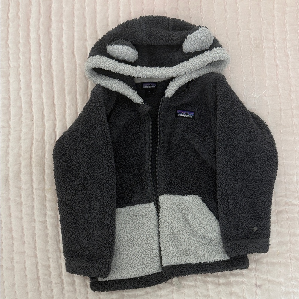 Patagonia Dark Gray Fleece Jacket